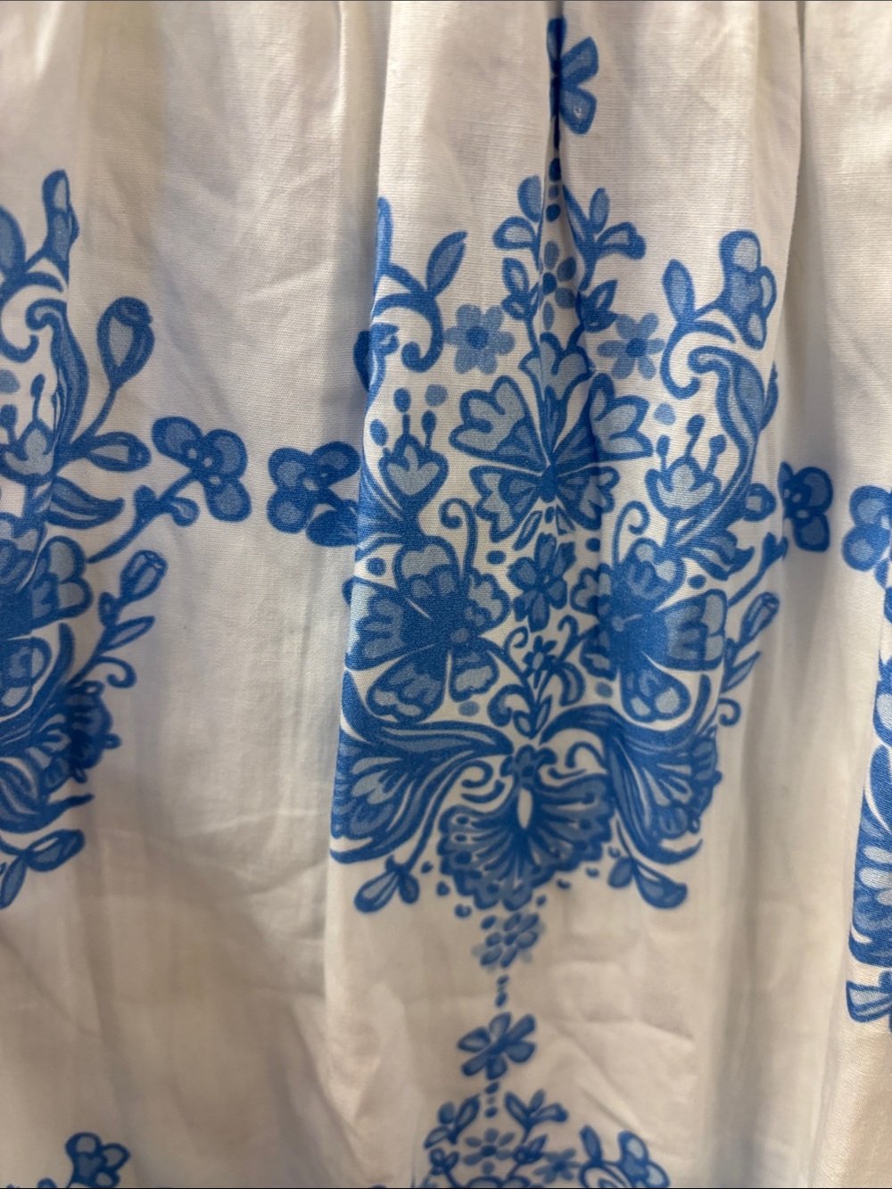 STS Blue and White Smocked Sundress - Picture 5 of 5